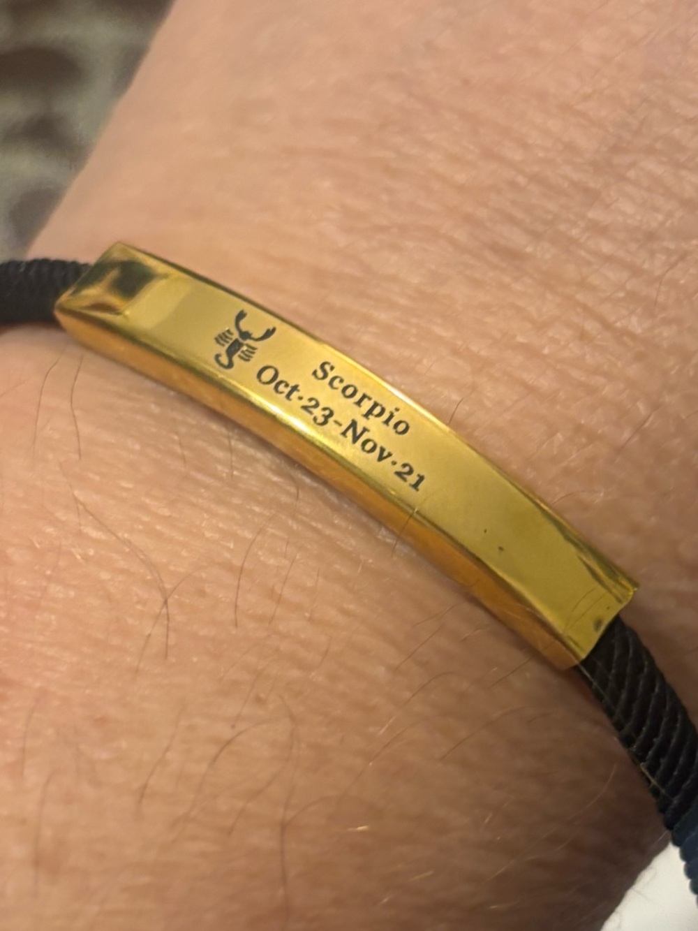 Scorpio adjustable Bracelet